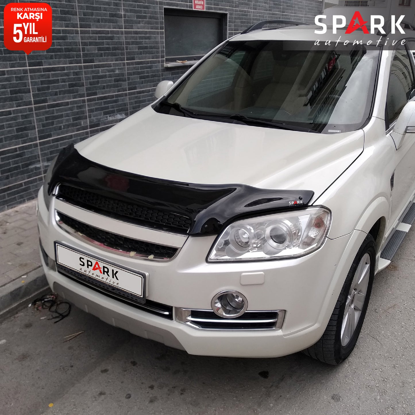 Chevrolet Captiva 2006-2012 Yıl Aralığı Uyumlu Kaput Rüzgarlığı 3mm