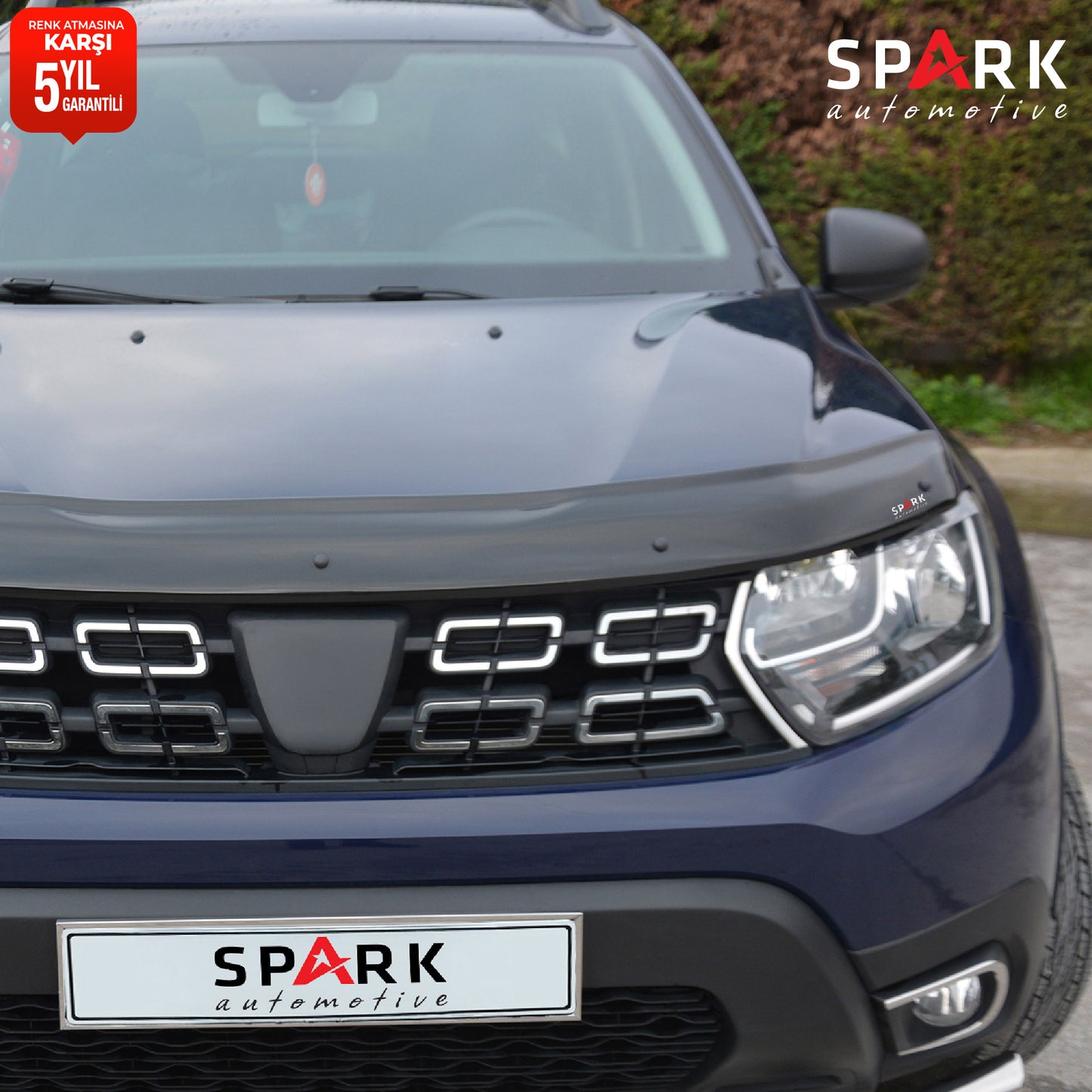 Dacia Duster 2018-2024 Yıl Aralığı Uyumlu Kaput Rüzgarlığı 4mm