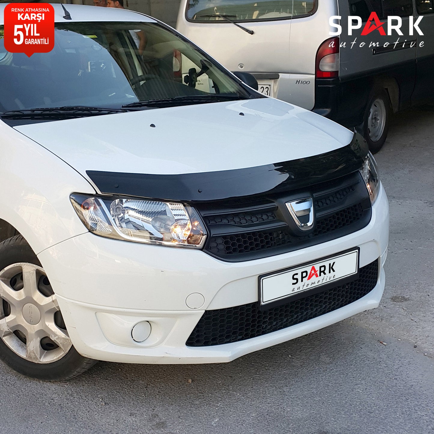 Dacia Sandero 2012-2020 Yıl Aralığı Uyumlu Kaput Rüzgarlığı 3mm