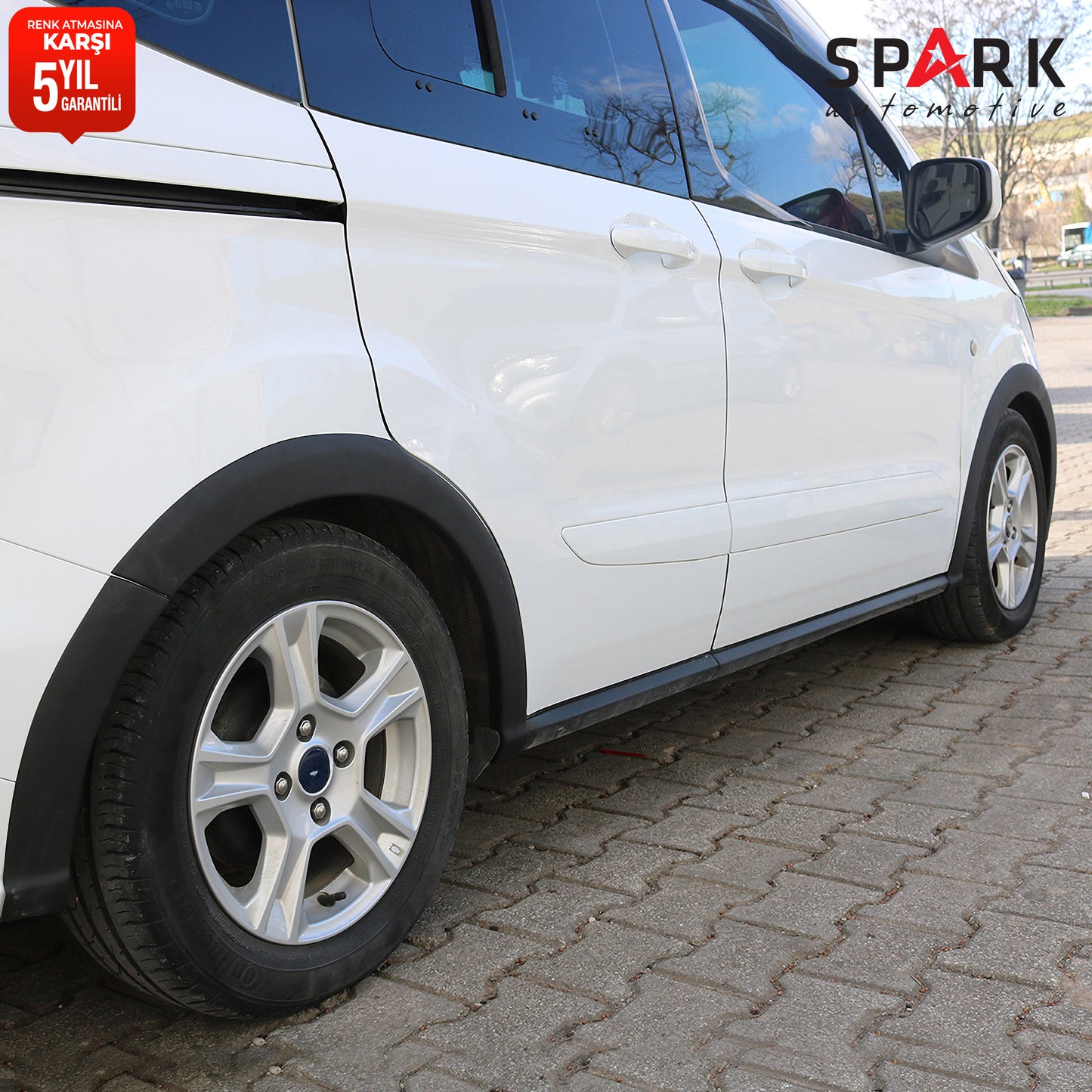 Ford Courier 2014-2018 Yıl Aralığı Uyumlu Çamurluk Dodik 8 Parça
