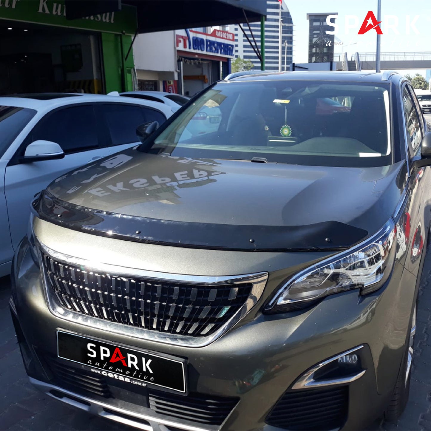 Peugeot 3008 2017 Yılı Ve Sonrası Ön Kaput Rüzgarlık 3mm