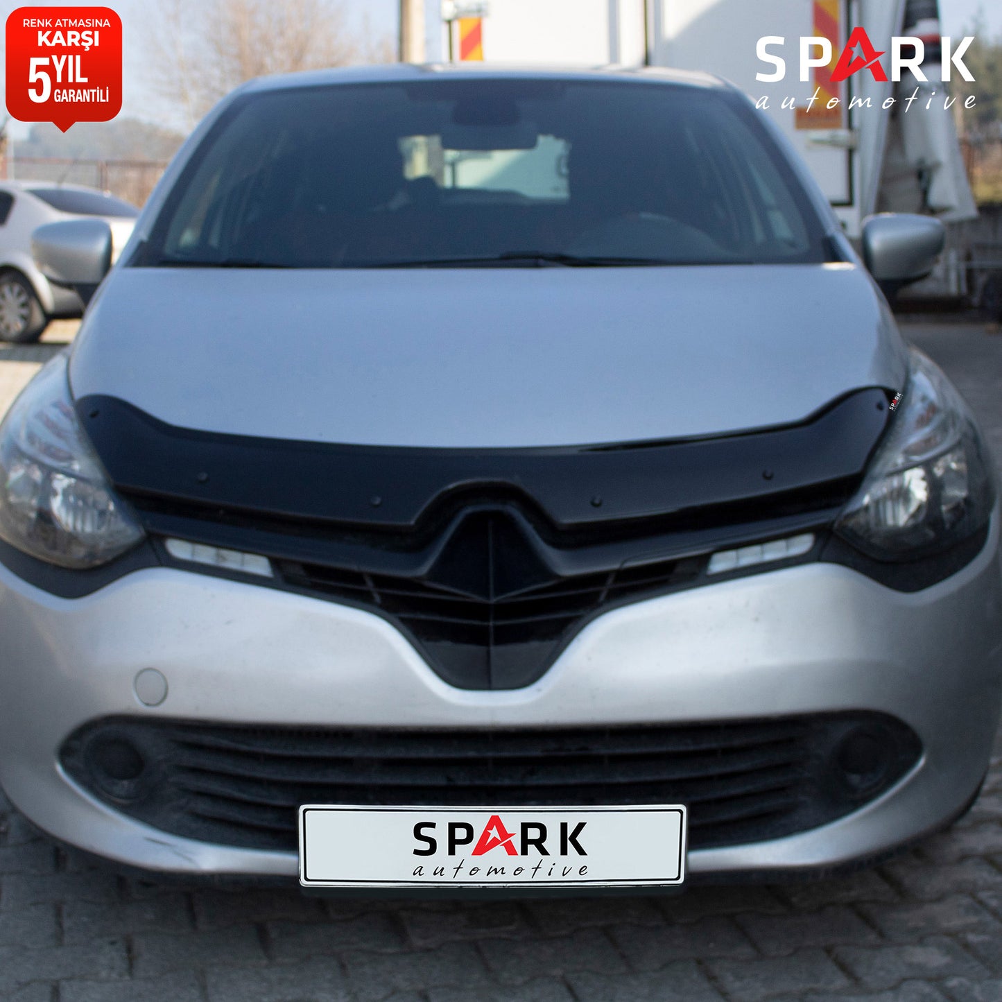 Renault Clio 4 2012-2020 Yıl Aralığı Uyumlu Kaput Rüzgarlığı 3mm