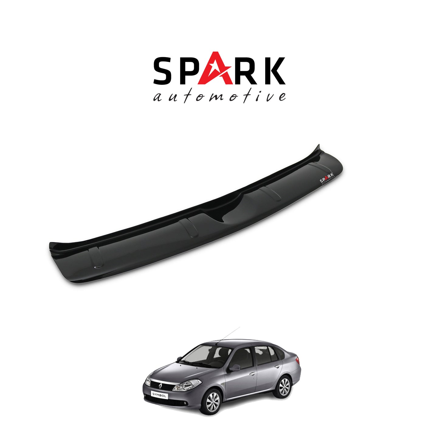 Renault Symbol 2009-2013 Yıl Aralığı Uyumlu Arka Tampon Eşiği Parlak