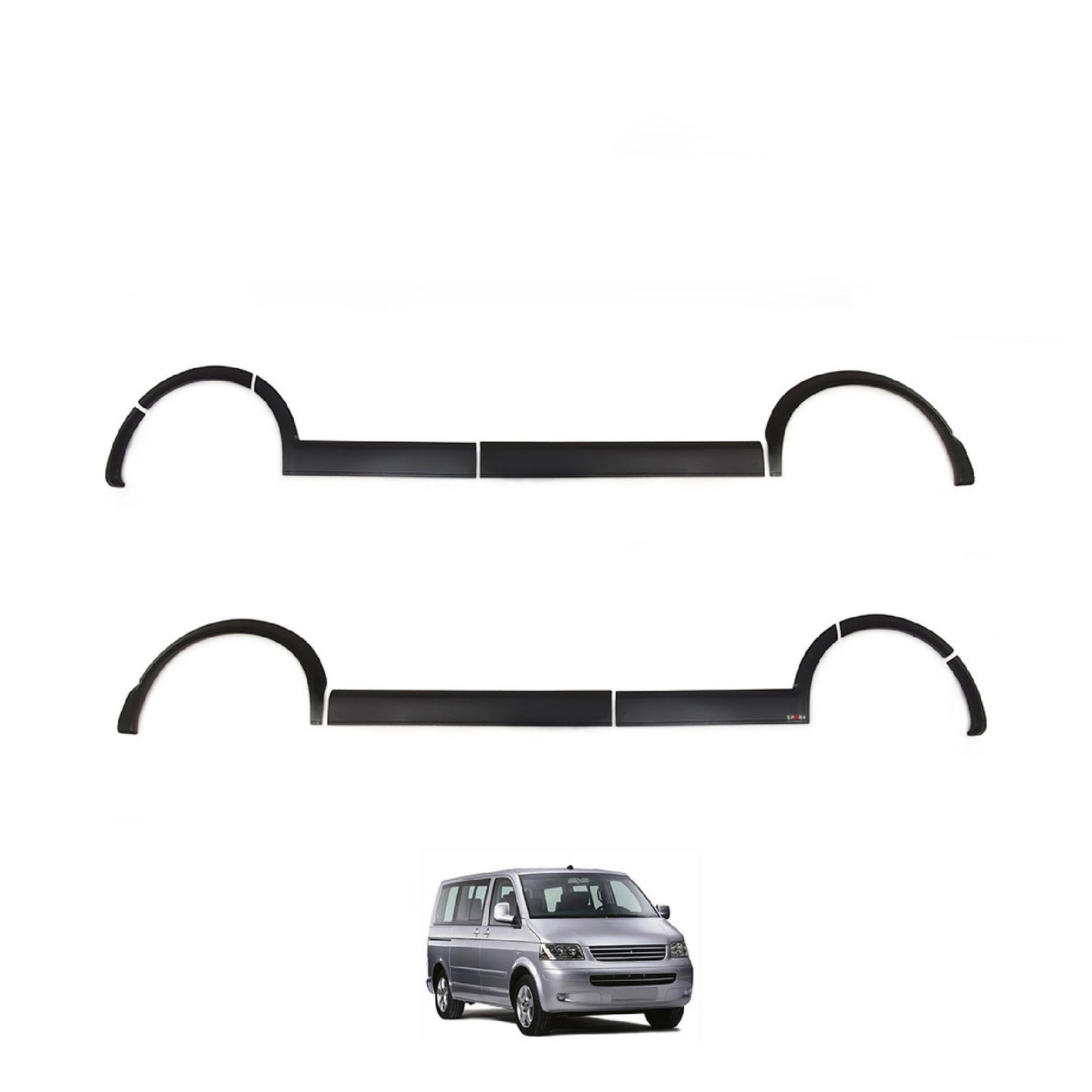 Volkswagen Transporter T5 2003-2009 Yıl Aralığı Uyumlu Uzun Şase Sağ Sürgü Dodik Seti 11 Parça