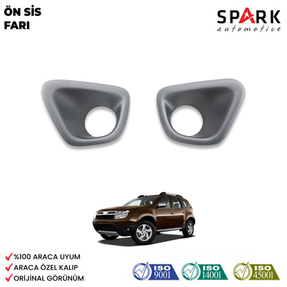 Dacia Duster 2010-2017 Yıl Aralığı Uyumlu Ön Sis Farı 2 Parça