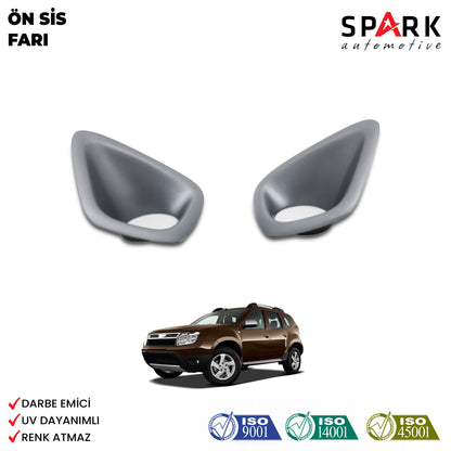 Dacia Duster 2010-2017 Yıl Aralığı Uyumlu Ön Sis Farı 2 Parça