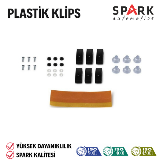 Kaput Rüzgarlığı Bağlantı Aparatı Klips 7'li