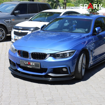 Bmw 4 Serisi 4.20 Ön Tampon Lip Eki Uyumlu 2014-2020