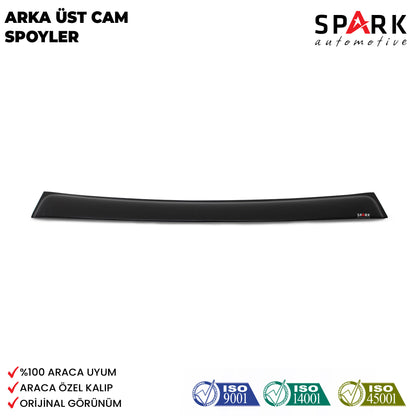 Bmw E90 (3 Serisi) Sd Arka Cam Üstü Spoyler Uyumlu 2006-2011