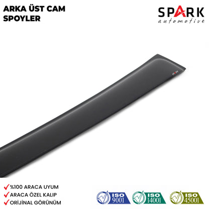 Bmw E90 (3 Serisi) Sd Arka Cam Üstü Spoyler Uyumlu 2006-2011