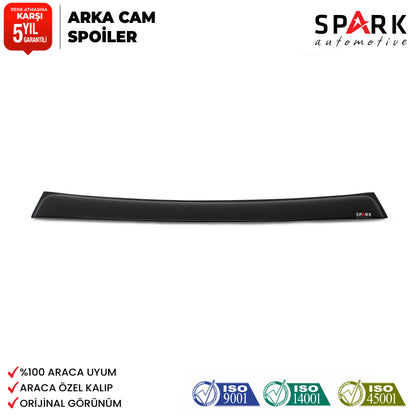 Bmw F30 Arka Cam Üstü Spoyler Uyumlu 2011-2019