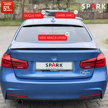 Bmw F30 Arka Cam Üstü Spoyler Uyumlu 2011-2019