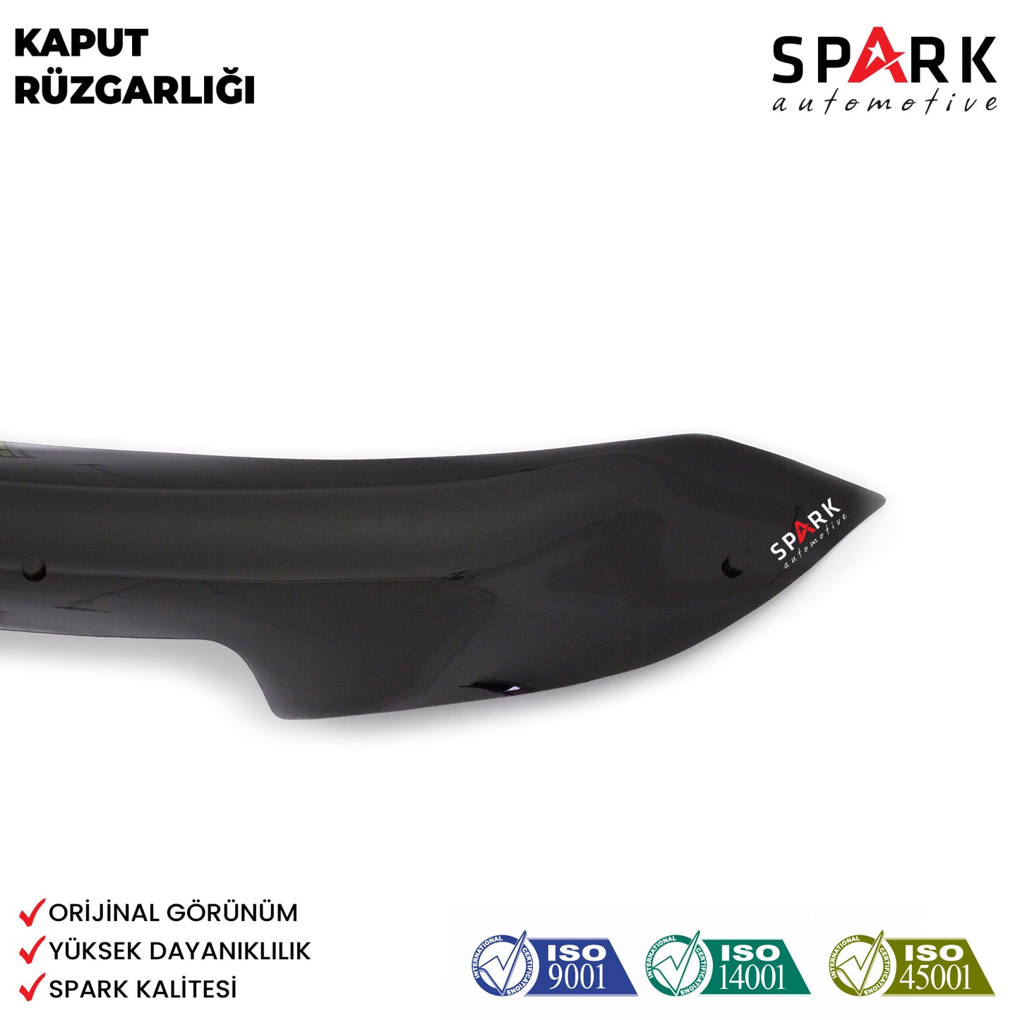 Chevrolet Cruze 2008-2016 Uyumlu Kaput Rüzgarlığı 3mm