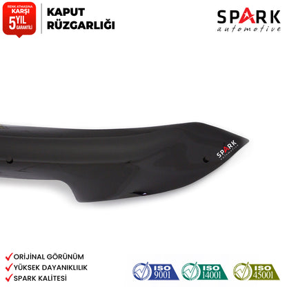 Chevrolet Cruze 2008-2016 Uyumlu Kaput Rüzgarlığı 4mm