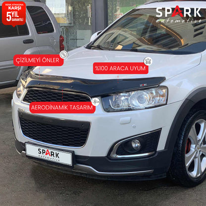 Chevrolet Captiva 2012-2019 Uyumlu Kaput Rüzgarlığı 4mm