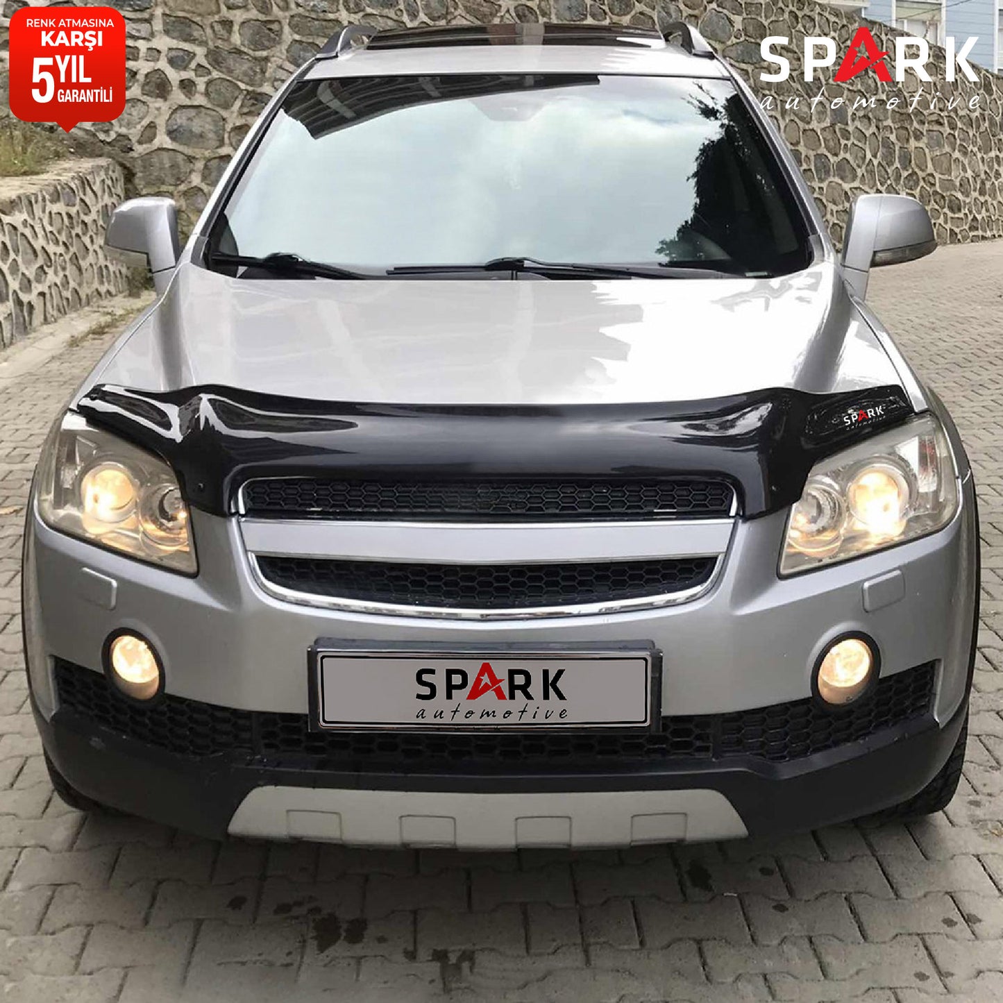 Chevrolet Captiva 2006-2012 Yıl Aralığı Uyumlu Kaput Rüzgarlığı 3mm
