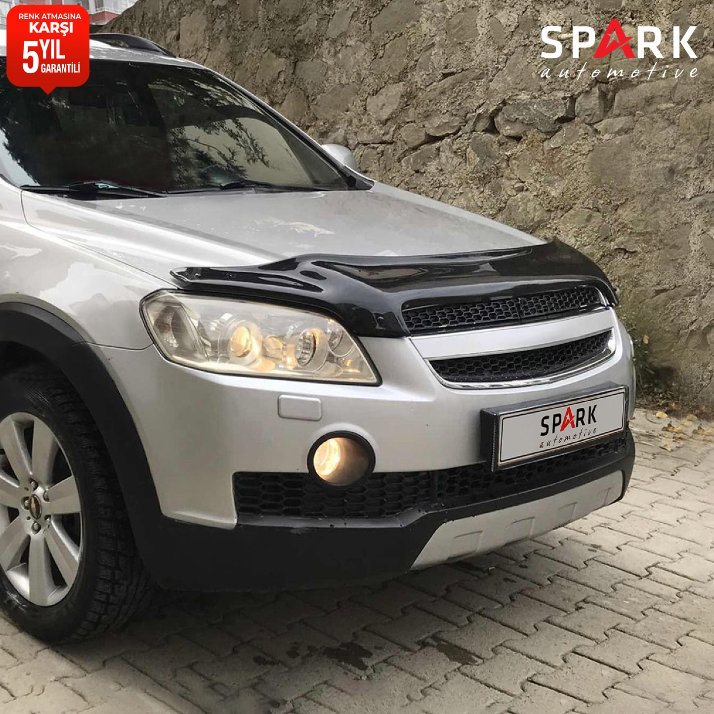 Chevrolet Captiva 2006-2012 Yıl Aralığı Uyumlu Kaput Rüzgarlığı 3mm