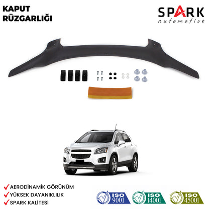 Chevrolet Captiva 2006-2012 Yıl Aralığı Uyumlu Kaput Rüzgarlığı 4mm