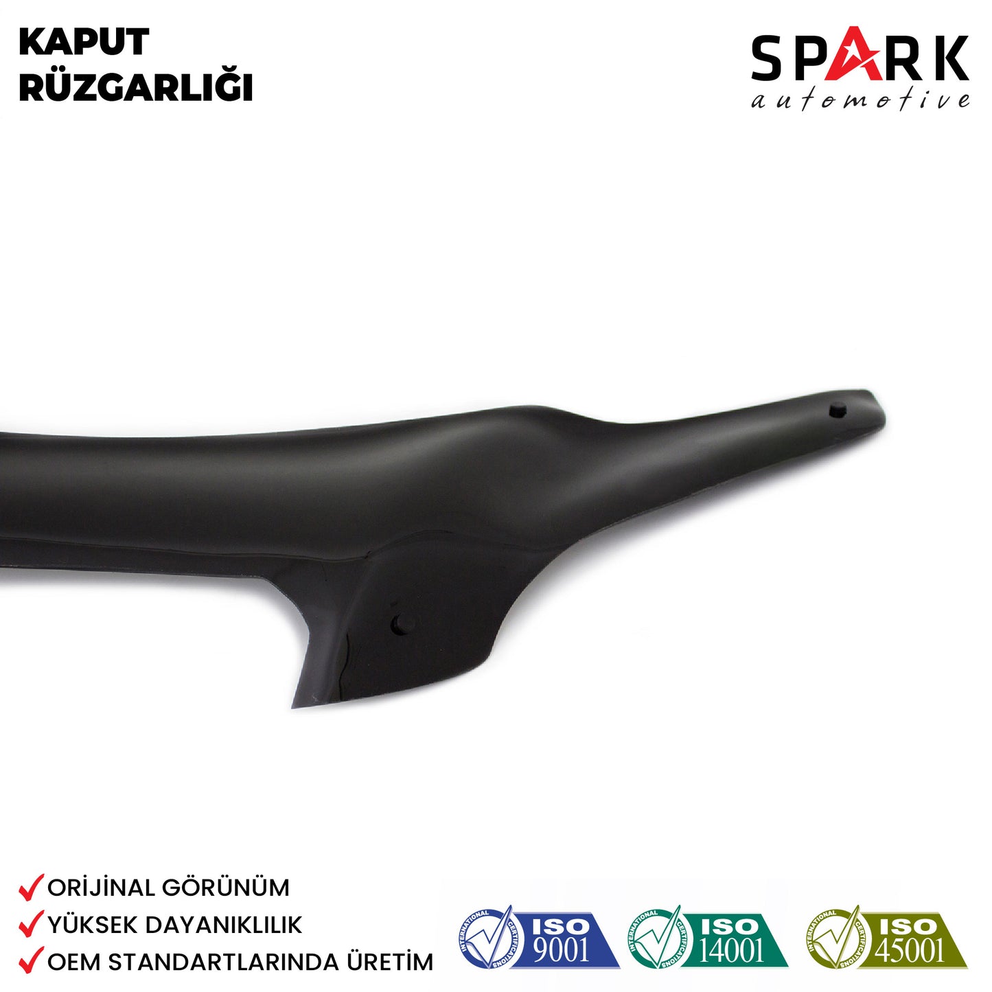 Chevrolet Captiva 2006-2012 Yıl Aralığı Uyumlu Kaput Rüzgarlığı 4mm