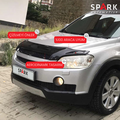 Chevrolet Captiva 2006-2012 Yıl Aralığı Uyumlu Kaput Rüzgarlığı 4mm