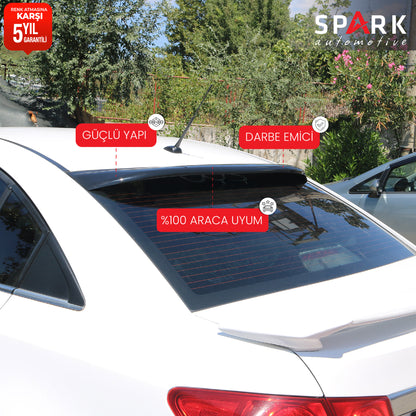 Chevrolet Cruze 2008-2016 Uyumlu Arka Cam Üstü Spoyler