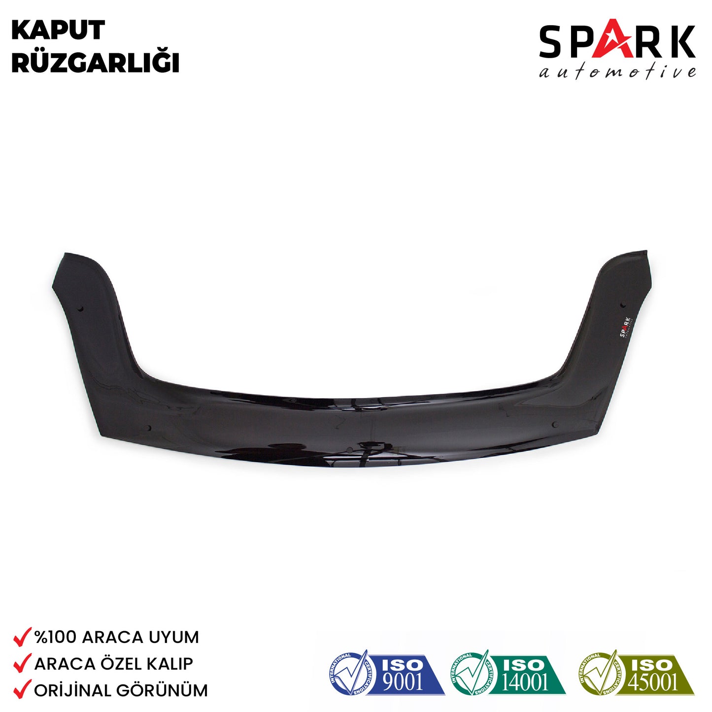 Citroen Berlingo 2009-2018 Yılı Arası Uyumlu Kaput Rüzgarlığı 4mm