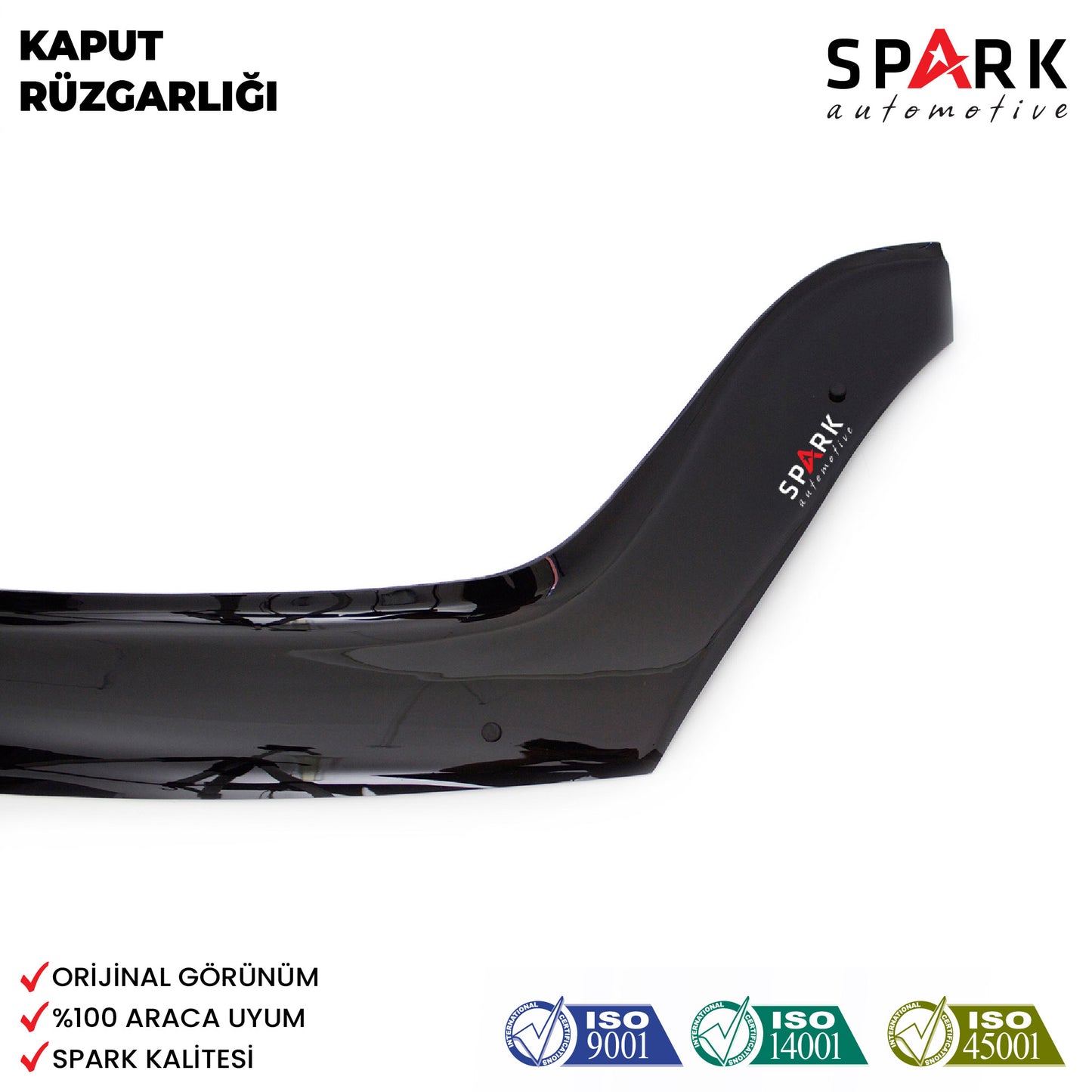 Citroen Berlingo 2009-2018 Yılı Arası Uyumlu Kaput Rüzgarlığı 4mm