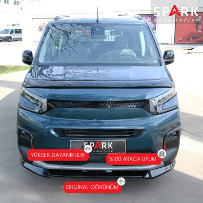 Citroen Berlingo 2019- Yılı ve Sonrası Uyumlu Ön Tampon Lip