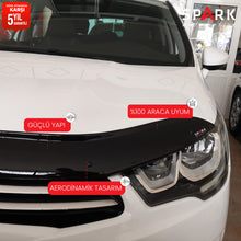 Citroen C-4 2011- Yılı ve Sonrası Uyumlu Kaput Rüzgarlığı 3mm