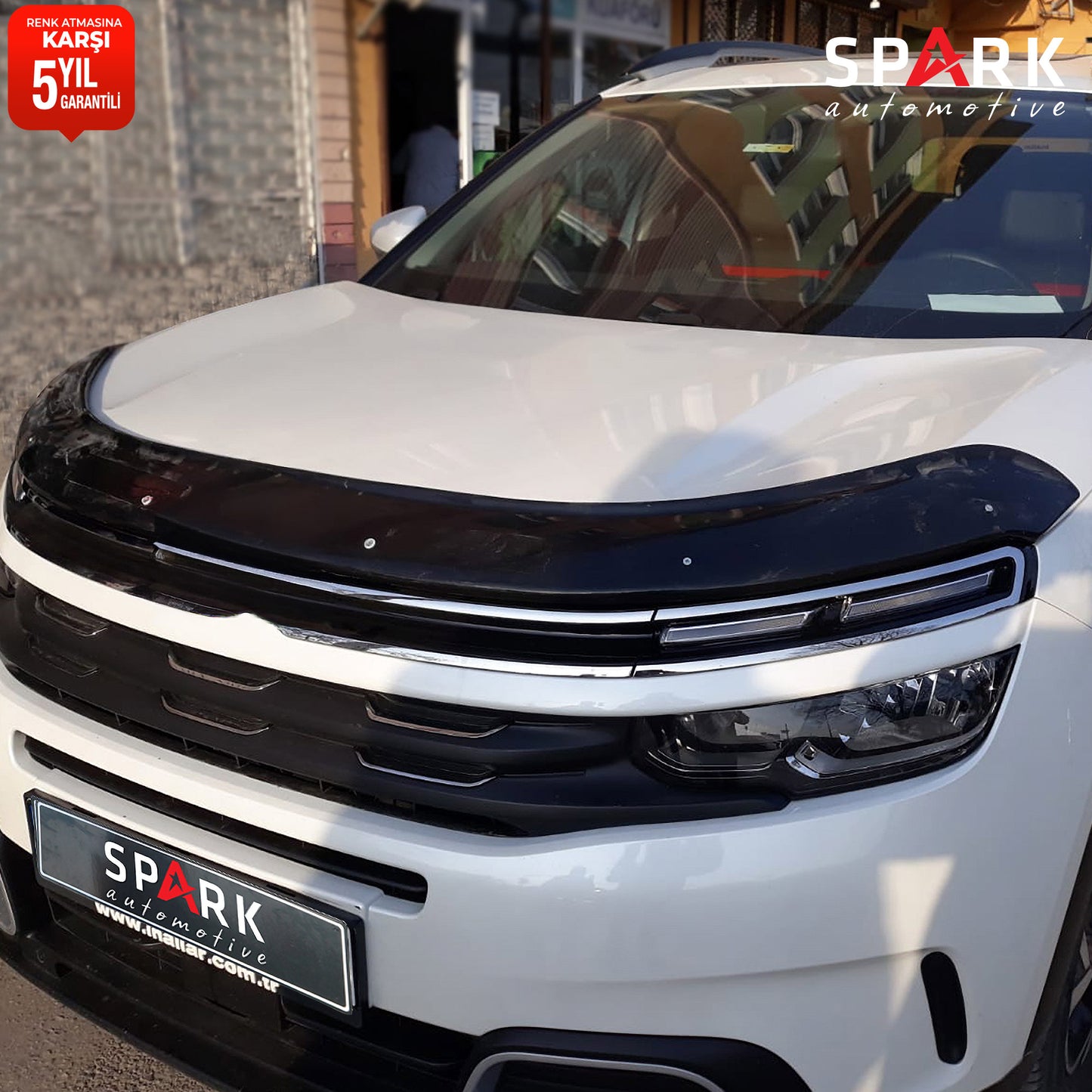Citroen C-5 2017- Yılı ve Sonrası Uyumlu Kaput Rüzgarlığı 4mm