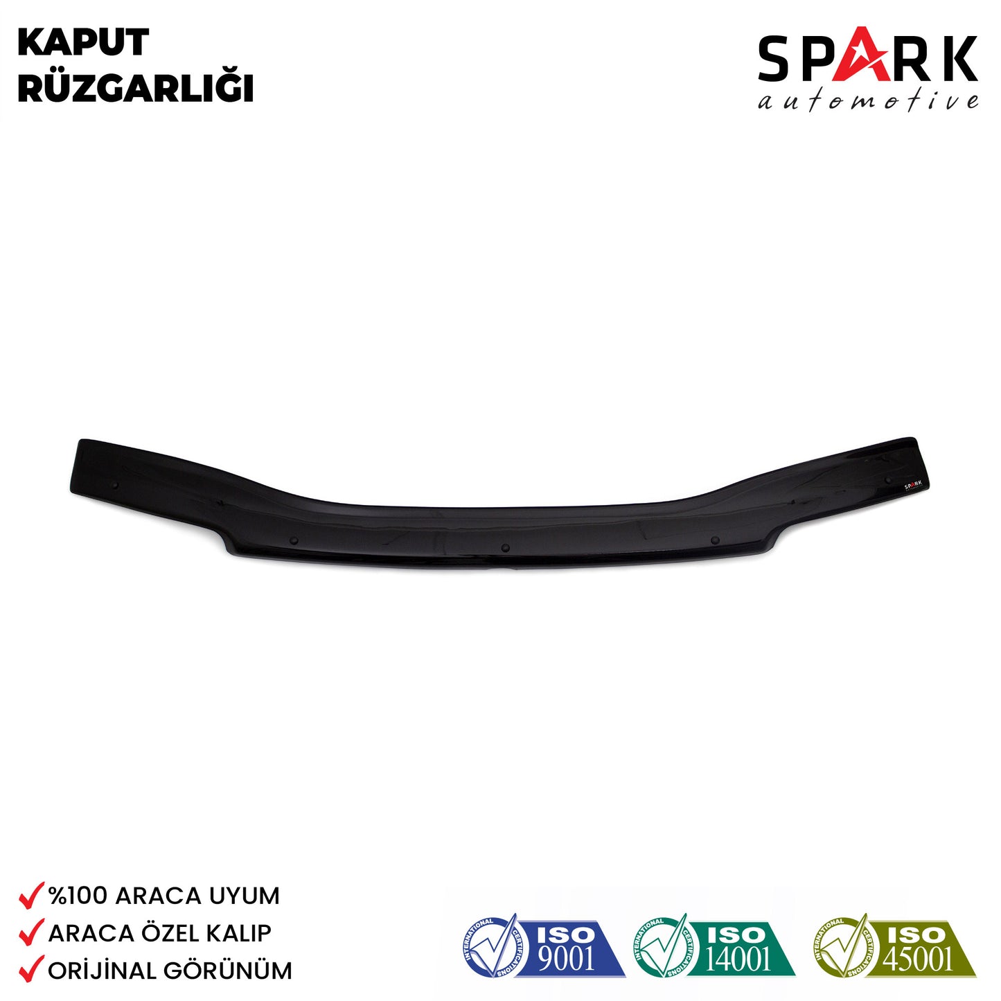 Citroen Jumper 1994-2006 Yılı Uyumlu Kaput Rüzgarlığı 4mm