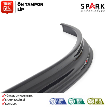Citroen Jumper 2006-2014 Yılı Uyumlu Ön Tampon Lip Siyah