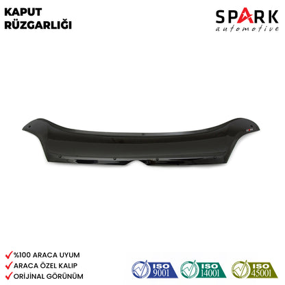 Citroen Jumper 2014-2023 Yılı Uyumlu Kaput Rüzgarlığı 3mm
