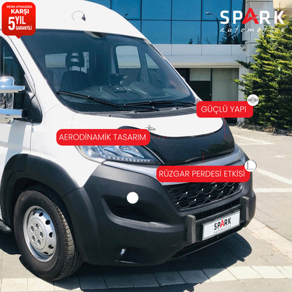 Citroen Jumper 2014-2023 Yılı Uyumlu Kaput Rüzgarlığı 4mm