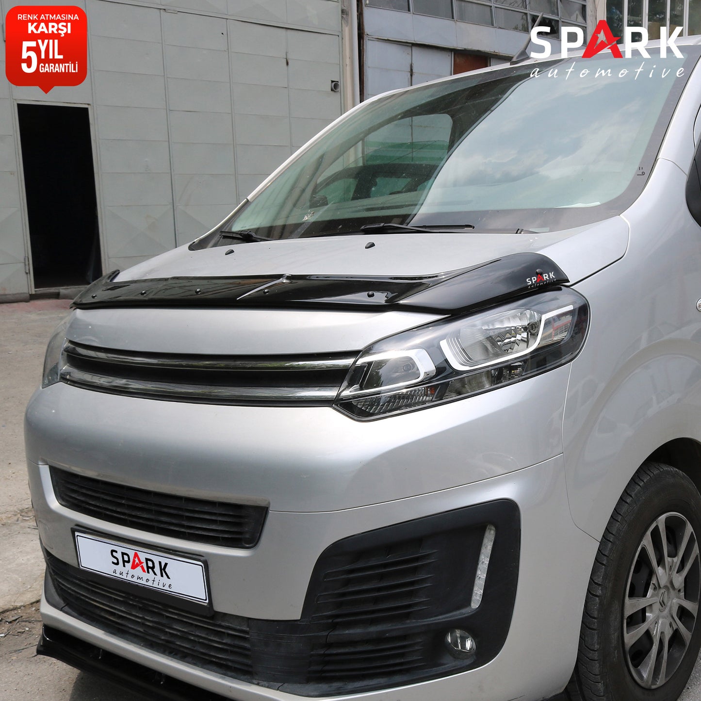 Citroen Jumpy 2017- Yılı ve Sonrası Uyumlu Kaput Rüzgarlığı 3mm