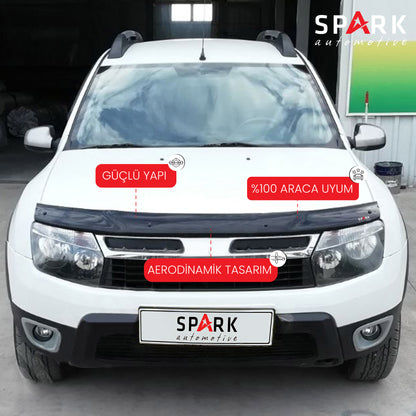 Dacia Duster 2010-2017 Yıl Aralığı Uyumlu Kaput Rüzgarlığı 4mm