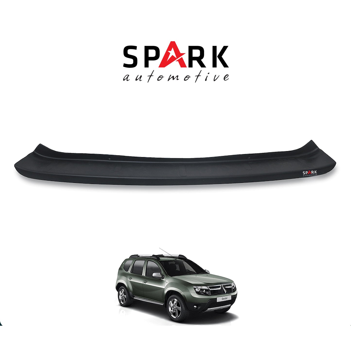 Dacia Duster 2010-2017 Yıl Aralığı Uyumlu Arka Tampon Eşiği Mat