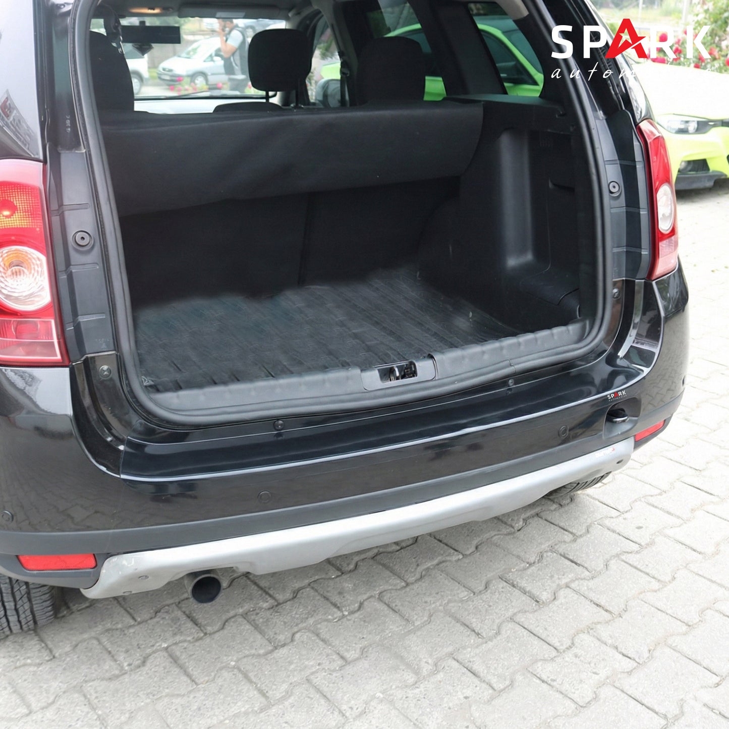 Dacia Duster 2010-2017 Yıl Aralığı Uyumlu Arka Tampon Eşiği Parlak
