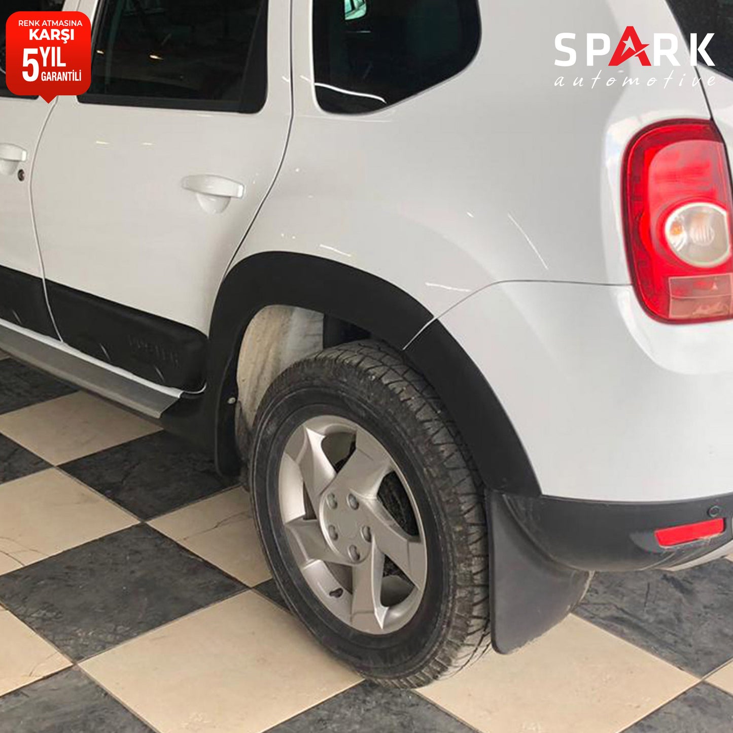 Dacia Duster 2010-2017 Yıl Aralığı Uyumlu 8 Parça Çamurluk Dodik