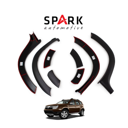 Dacia Duster 2010-2017 Yıl Aralığı Uyumlu 8 Parça Çamurluk Dodik