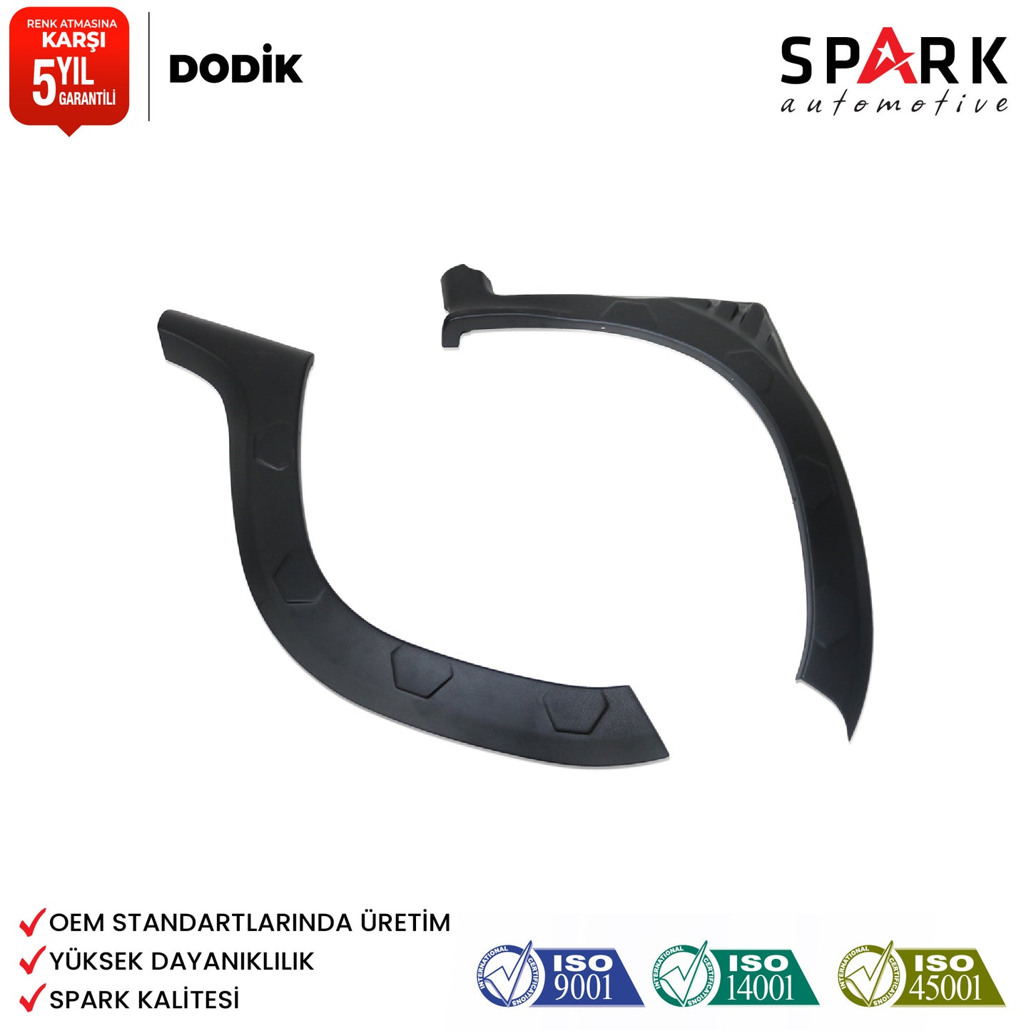 Dacia Duster 2010-2017 Yıl Aralığı Uyumlu Hornet Dodik Set 12 Parça