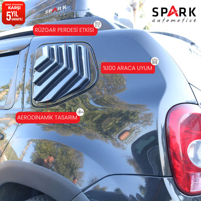 Dacia Duster 2010-2017 Yıl Aralığı Uyumlu Kelebek Cam 2 Parça