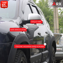 Dacia Duster 2010-2017 Yıl Aralığı Uyumlu Yarasa Kapı Kaplama 2 Parça