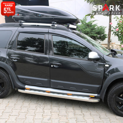 Dacia Duster 2010-2017 Yıl Aralığı Uyumlu Yarasa Kapı Kaplama 2 Parça