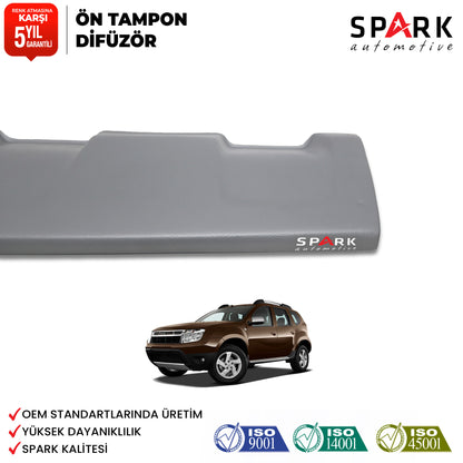 Dacia Duster 2010-2017 Yıl Aralığı Uyumlu Ön Difüzör