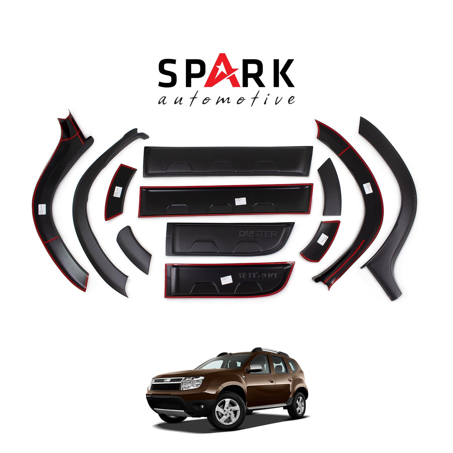 Dacia Duster 2010-2017 Yıl Aralığı Uyumlu Dodik Set 12 Parça