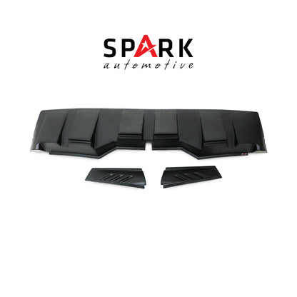 Dacia Duster 2018-2022 Yıl Aralığı Uyumlu Arka Cam Spoiler 3 Parça