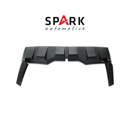 Dacia Duster 2018-2022 Yıl Aralığı Uyumlu Arka Cam Spoiler 3 Parça
