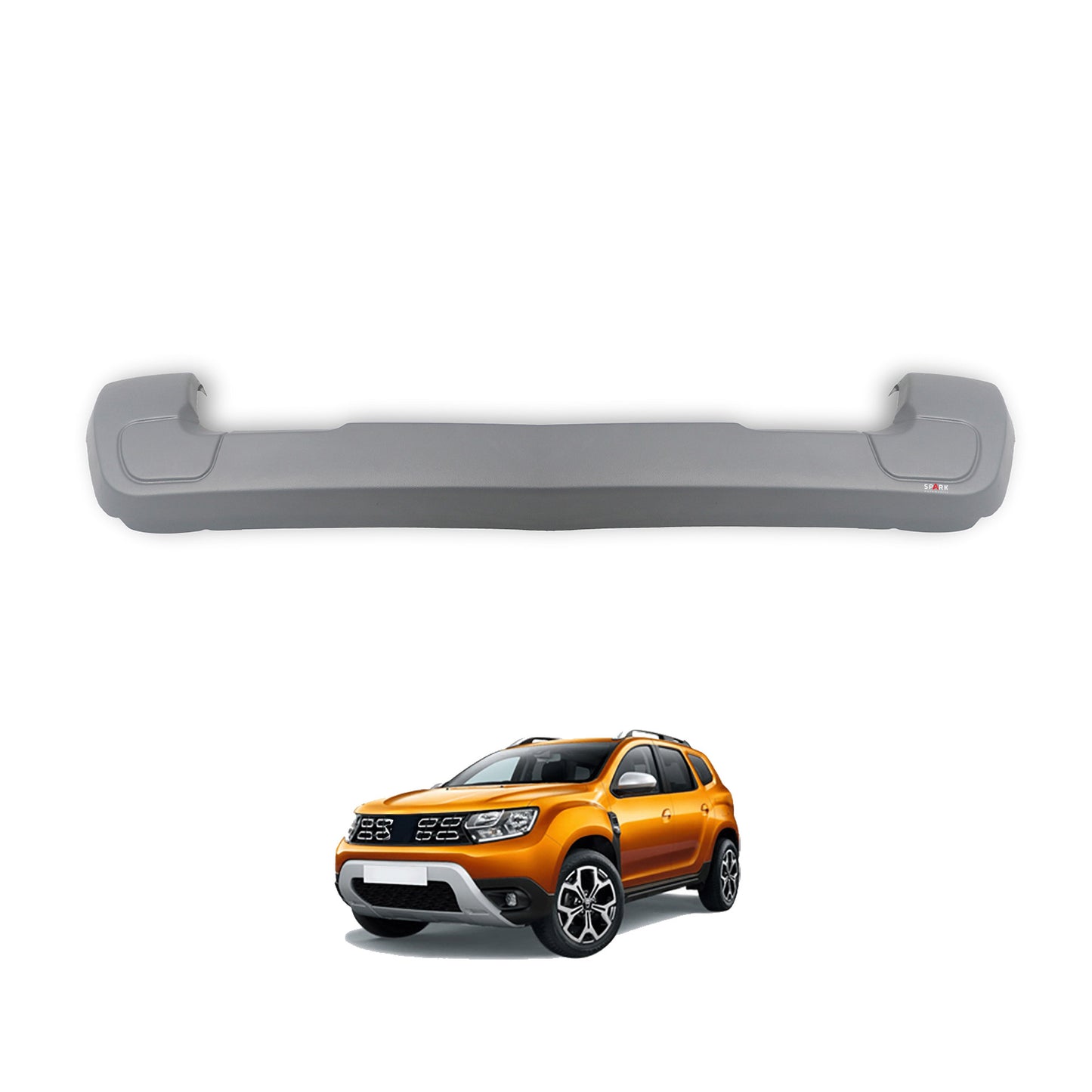 Dacia Duster 2018-2024 Yıl Aralığı Uyumlu Arka Tampon U Difüzör
