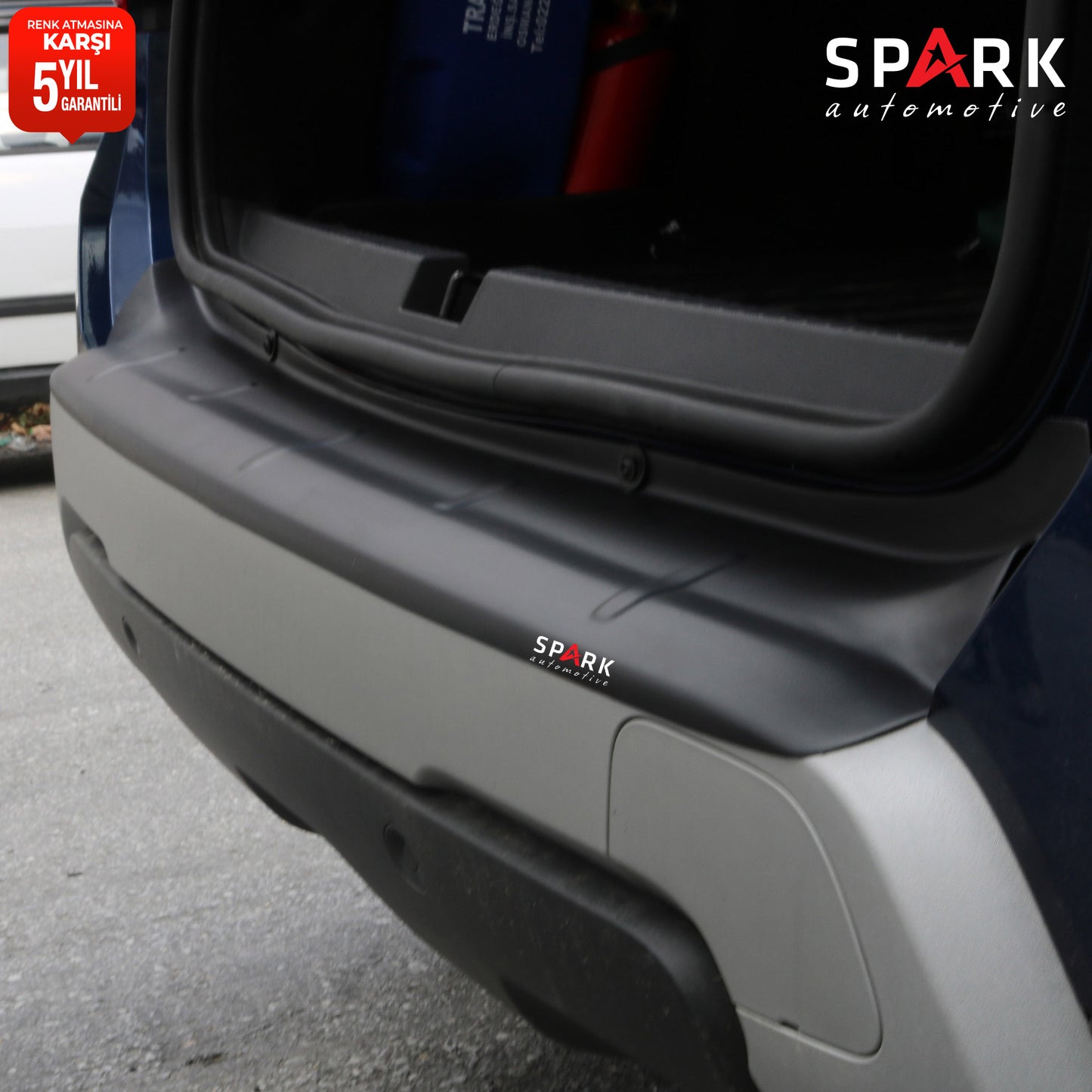 Dacia Duster 2018-2024 Yıl Aralığı Uyumlu Arka Tampon Eşiği Mat